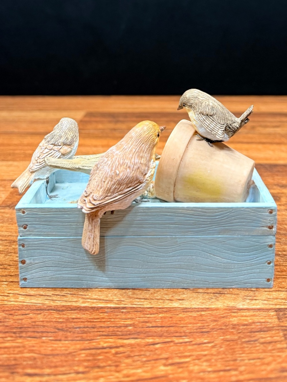 HALLMARK Marjolein Bastin Bird “Each day is a gift…” Trinket Box - Picture 4 of 16